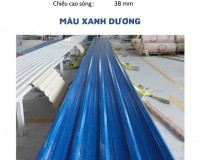 Tole Nhựa PVC/ASA ( Xanh Dương )