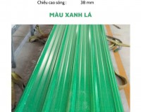 Tole Nhựa PVC/ASA ( Xanh Lá )