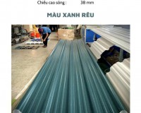 Tole Nhựa PVC/ASA ( Xanh Rêu )